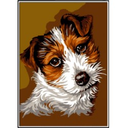 Kézimunka - Gobelin - 30x40cm - Parson Russell Terrier