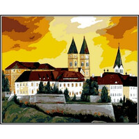 Kézimunka - Gobelin - 40x50cm - Veszprémi Vár