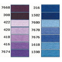 Kézimunka - Osztott hímző - Rosace / Rose - 7668-1598